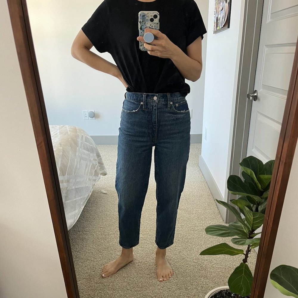 Madewell Balloon Jeans Corson Wash Size 25